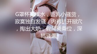 G罩杯死库水，巨乳小骚货，寂寞独自发骚，内裤扒开掰穴，掏出大奶，假屌骑乘位，深插骚逼