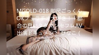 MGOLD-018 即尺ごっくんOKフェラチオ大好き！！都合の良いタダマンセフレAV出演ドキュメント ひなこ（仮）