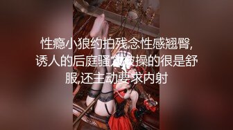 性瘾小狼约拍残念性感翘臀,诱人的后庭骚穴被操的很是舒服,还主动要求内射